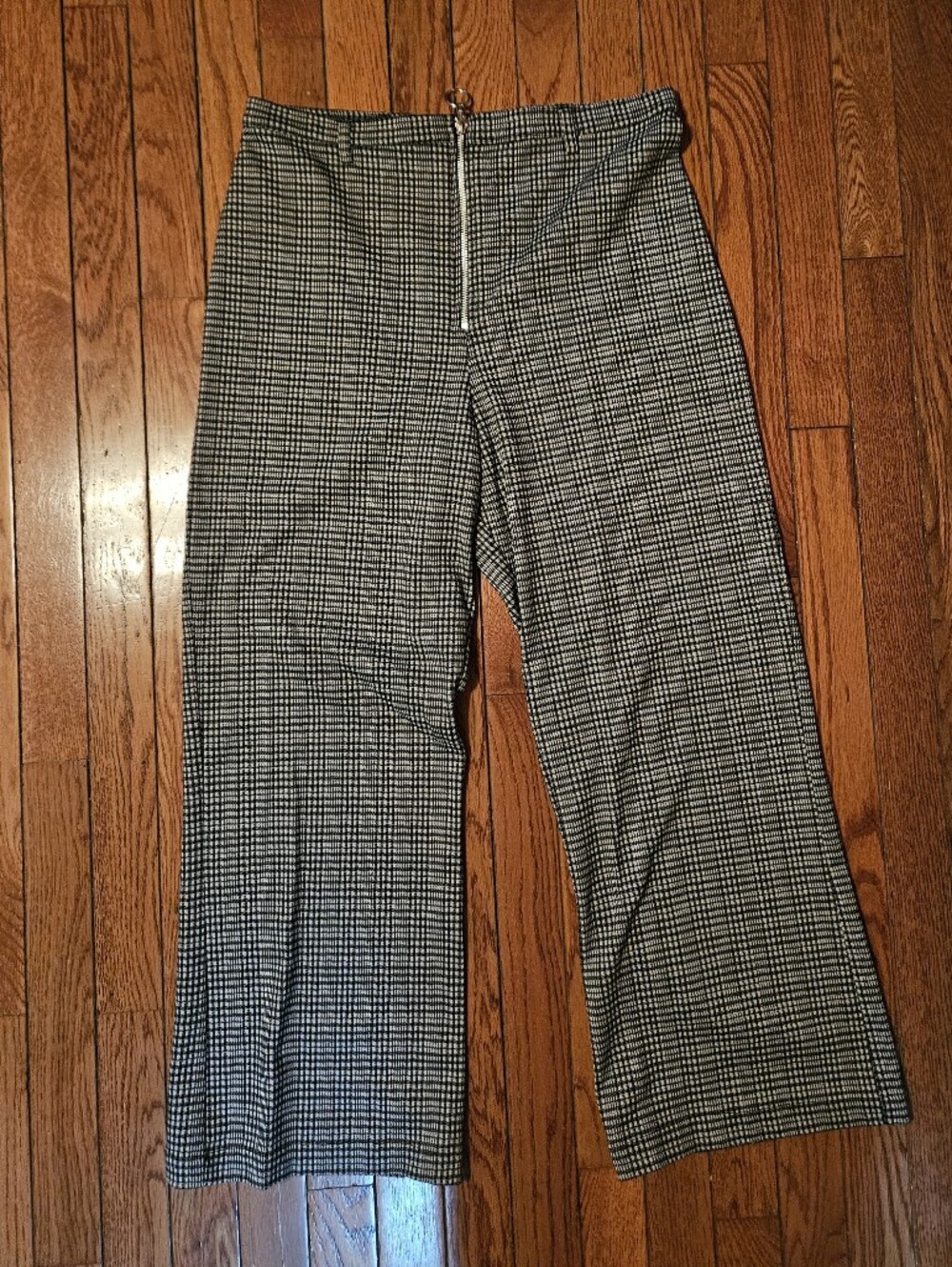 Wild Fable Black & White Plaid Pants